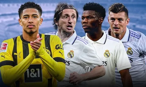 Với Bellingham, Real đối diện bài toán khốc liệt ở hàng tiền vệ