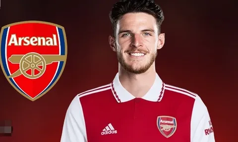 Với Declan Rice, Arteta sẽ hoàn thiện đội hình trong mơ