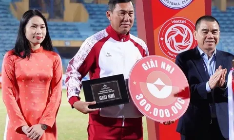Vừa lên hạng, đội tân binh V.League có danh hiệu đầu tiên