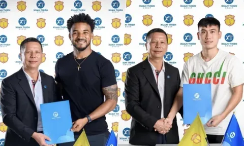 Vua phá lưới V-League 2023 cập bến Nam Định