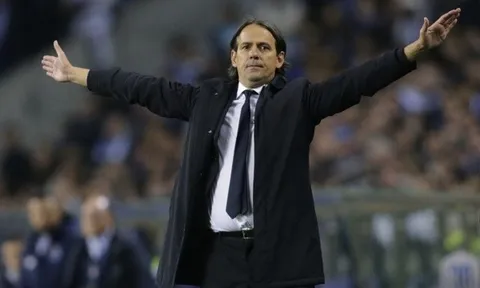 Phản ứng của HLV Inter khi vào tứ kết Champions League