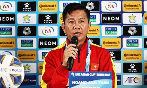 HLV Hoàng Anh Tuấn: U17 Việt Nam còn cơ hội đi tiếp