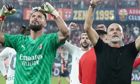 AC Milan bán áo “thủ môn Giroud” sau chiến thắng trước Genoa