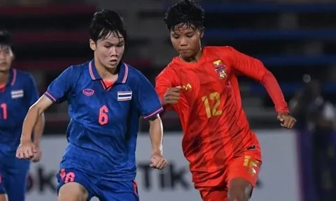 Thua ngược Myanmar 2-4, tuyển nữ Thái Lan bị loại ở bán kết SEA Games