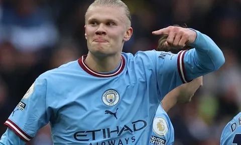 Haaland trên đường trở thành Vua phá lưới vĩ đại nhất Premier League