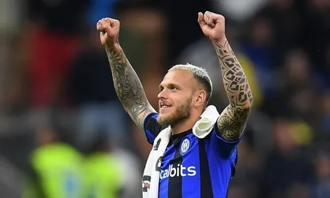 Hậu vệ Inter bị CĐV Milan dọa đánh sau màn ăn mừng khiêu khích