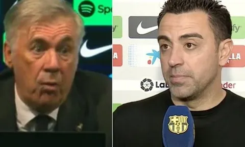 Tranh cãi về VAR, Xavi đáp trả Ancelotti gay gắt