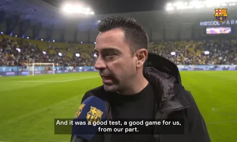 Xavi nêu quan điểm sau trận thua Boca Juniors