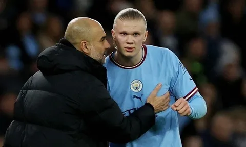 Pep: 'Tôi thay Haaland để cậu ấy không phá được kỷ lục của Messi'