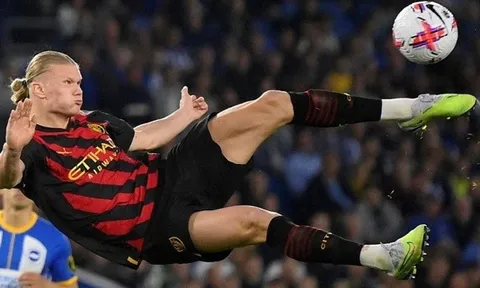 Không ghi bàn, Haaland vẫn đi vào lịch sử Premier League