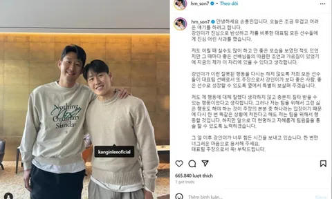 Son Heung-min lên tiếng, tha thứ cho đàn em sau khi bị đấm