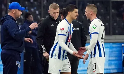 Thần đồng gốc Việt thi đấu nổi bật trong màu áo Hertha Berlin