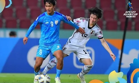 U17 Nhật Bản thắng Ấn Độ 8-4, đấu U17 Australia ở tứ kết