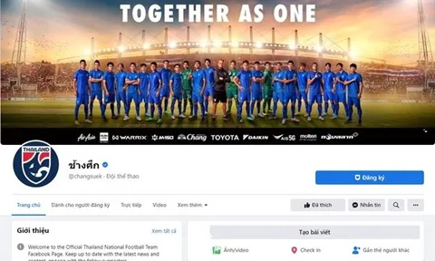 Trang Facebook tuyển Thái Lan bỏ chặn người dùng Việt Nam