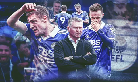 Leicester City out trình cả giải đấu sau khi rớt hạng Premier League