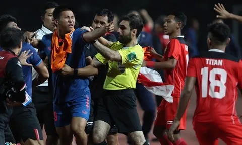 Indonesia và Thái Lan tạo vết nhơ trong lịch sử chung kết SEA Games