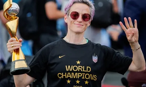 Megan Rapinoe: Ngôi sao tuyển nữ Mỹ thay đổi thế giới