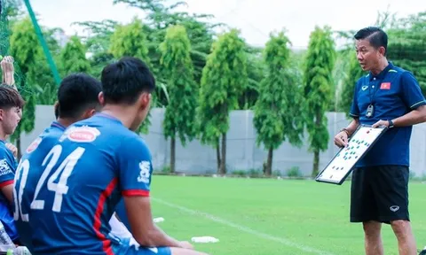 HLV Hoàng Anh Tuấn lý giải chọn Nhâm Mạnh Dũng đá Asiad 19