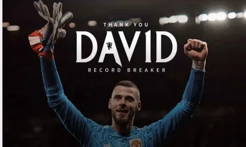 CHÍNH THỨC! David de Gea chia tay Man Utd