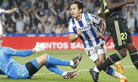 Báo chí Nhật Bản tung hô Kubo sau bàn thắng vào lưới Real