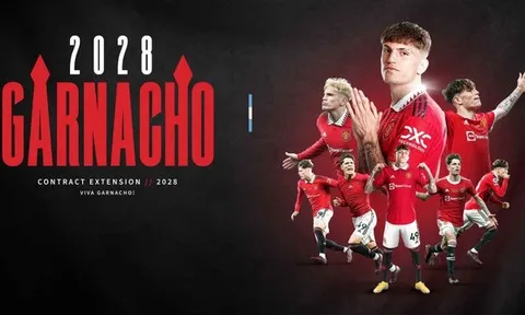 CHÍNH THỨC! Man Utd ra thông báo về Alejandro Garnacho
