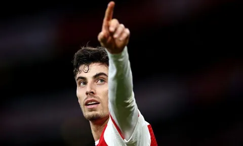 CHOÁNG! Mức lương cao gây phẫn nộ của Kai Havertz ở Arsenal
