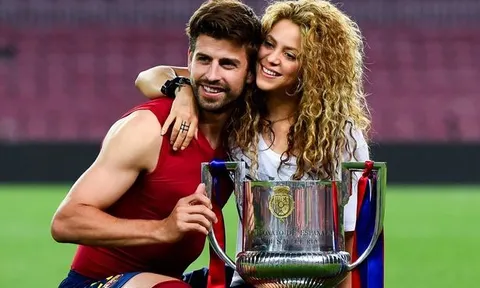 Pique và Shakira chính thức chia tay