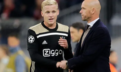 Động thái của Van De Beek khi Ten Hag được bổ nhiệm