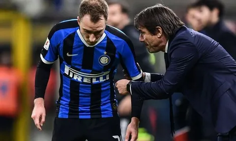 Conte hé lộ khả năng Eriksen trở lại khoác áo Tottenham