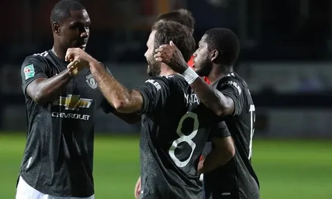 Man Utd đại thắng, Mata và Ighalo báo tin vui cho Solskjaer