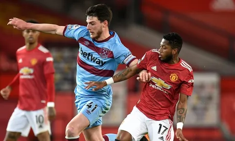 Không phải Rice, đây mới là máy quét West Ham mà M.U nên chiêu mộ
