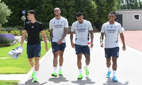 3 điều rút ra sau buổi tập đầu tiên của Gabriel Jesus