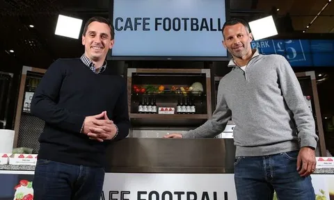 Ryan Giggs và Gary Neville làm ăn thua lỗ, nợ ngập đầu