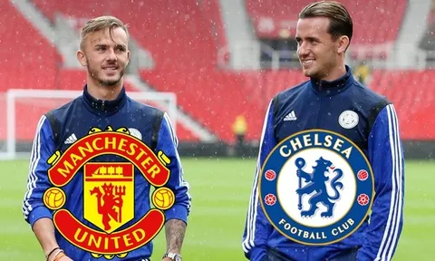 XONG! Leicester xác nhận khả năng bán người cho Man Utd và Chelsea