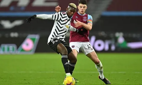 Declan Rice: Cầu thủ M.U đó rắn như đá, rất mạnh mẽ