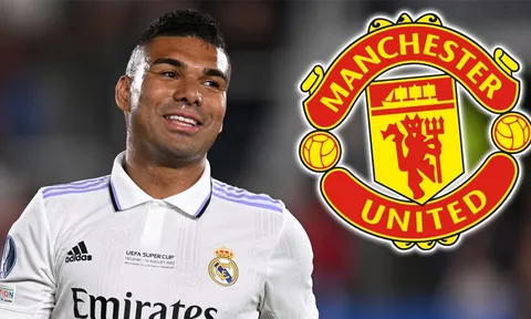 Man Utd có 3 phương án chiến thuật với Casemiro