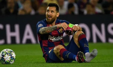 Barca mất Messi tại Champions League nếu đụng độ các đội bóng Anh