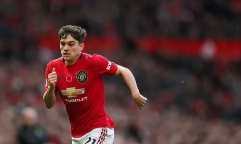 Vua tốc độ ở Man Utd: Daniel James chỉ xếp thứ nhì
