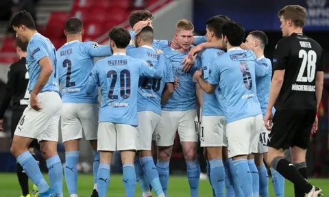 10 thống kê Man City 2-0 Gladbach: M.U sắp "rớt đài"; Phil Foden quá bá đạo
