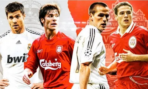 10 cầu thủ từng thi đấu cho Real Madrid và Liverpool