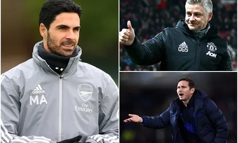 10 chiến lược gia có thu nhập cao nhất Ngoại hạng Anh: Ole+Arteta+Lampard chưa bằng người dẫn đầu