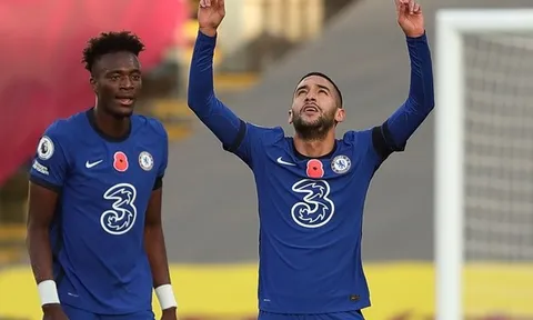 10 con số đặc biệt sau vòng 7 EPL: 'Thần tài' Liverpool; Ziyech bùng nổ