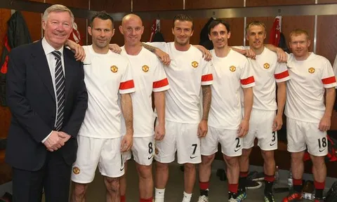 10 danh thủ vĩ đại nhất dưới trướng Sir Alex Ferguson ở Man Utd