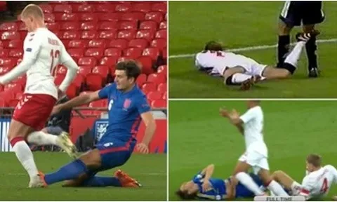 10 màn "đi tắm sớm" kỷ lục tuyển Anh: Beckham - Rooney lập "cú đúp", Maguire vẫn sau 1 cái tên