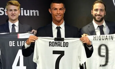 Top 10 chữ ký đắt giá nhất lịch sử Juventus