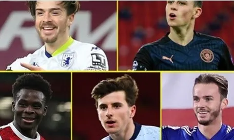10 ngôi sao đang "lên hương" tại Premier League: Grealish xếp thứ 7, "siêu nhân" Arsenal thống trị