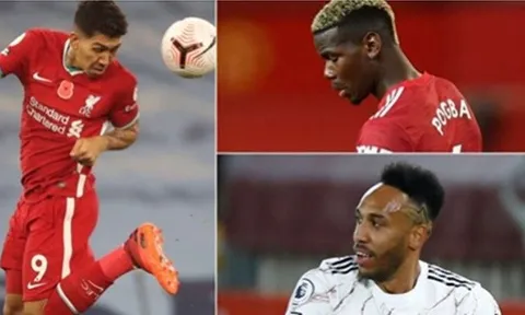 10 ngôi sao EPL sa sút nhất mùa giải năm nay: Man Utd "chiếm sóng", Arsenal có 2 cái tên