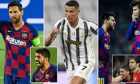 10 ngôi sao từng là đồng đội của Ronaldo lẫn Messi