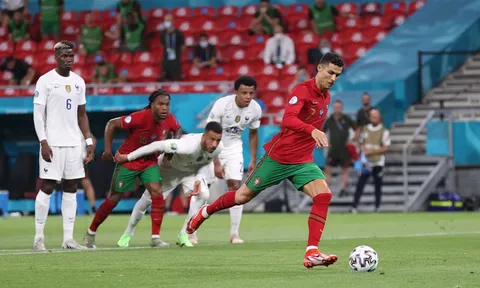 10 thống kê thú vị nhất trận Bồ Đào Nha 2-2 Pháp