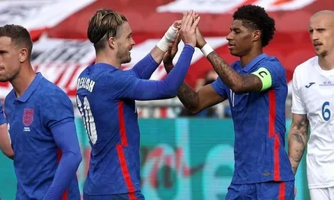 10 thống kê ĐT Anh 1-0 ĐT Romania: Rashford lập 4 cột mốc lịch sử